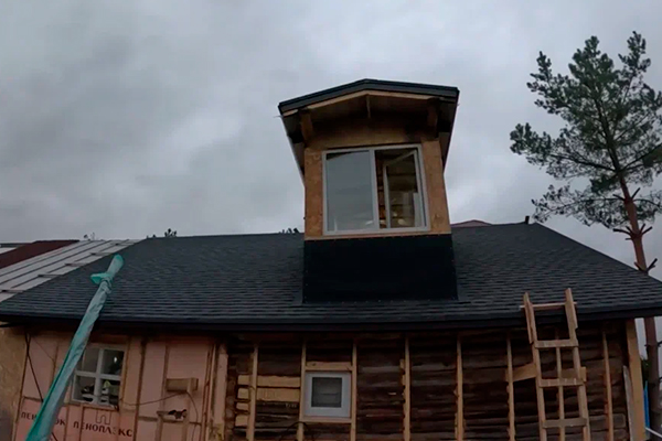 Покрытие крыши осенью: как я успел до холодов