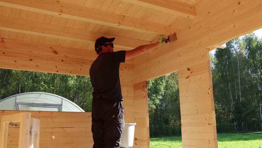 Для огнеобиозащиты достаточно и одного слоя